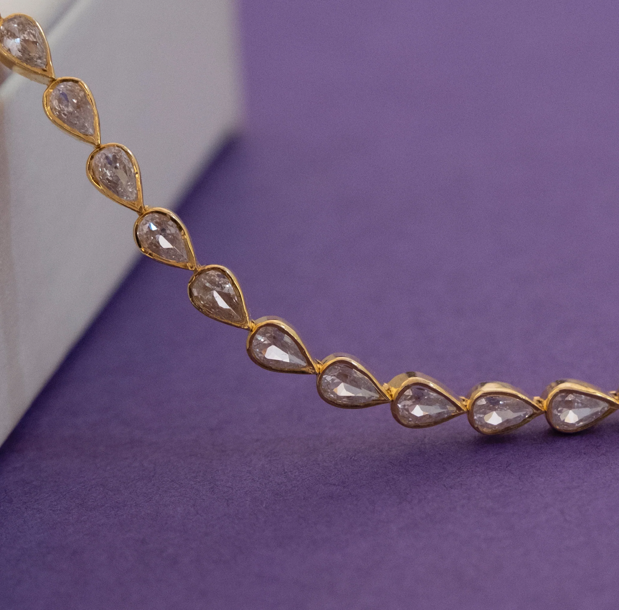 Pear Tennis Bracelet - Image 7