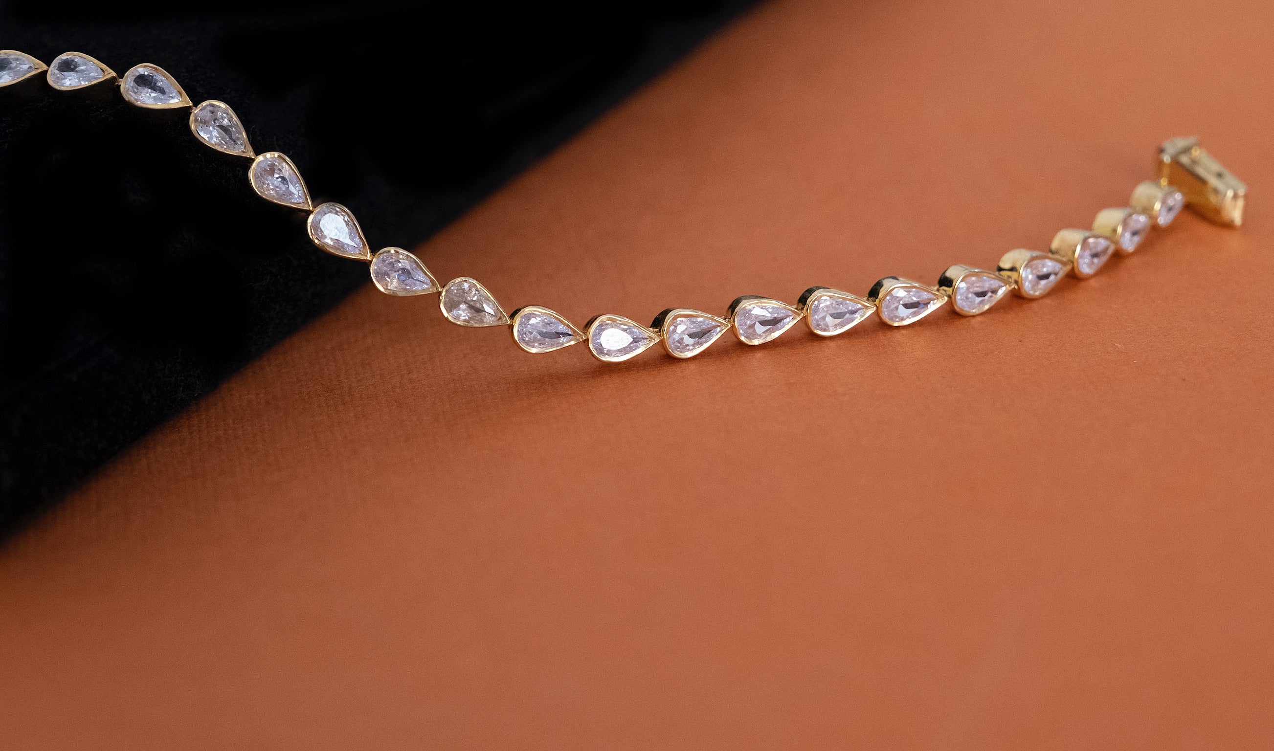 Pear Tennis Bracelet - Image 8
