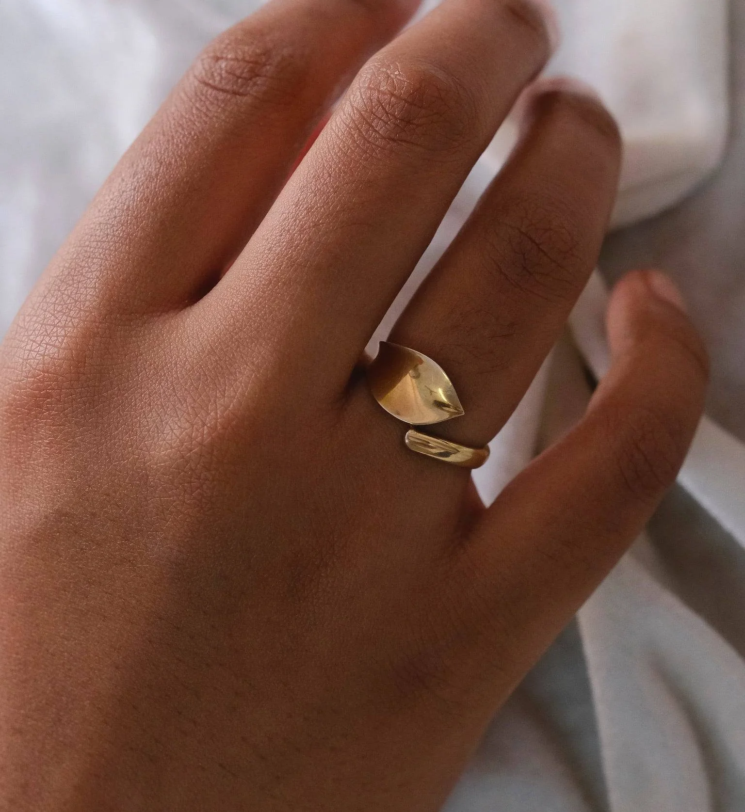 Petal Wrap Ring - Image 5