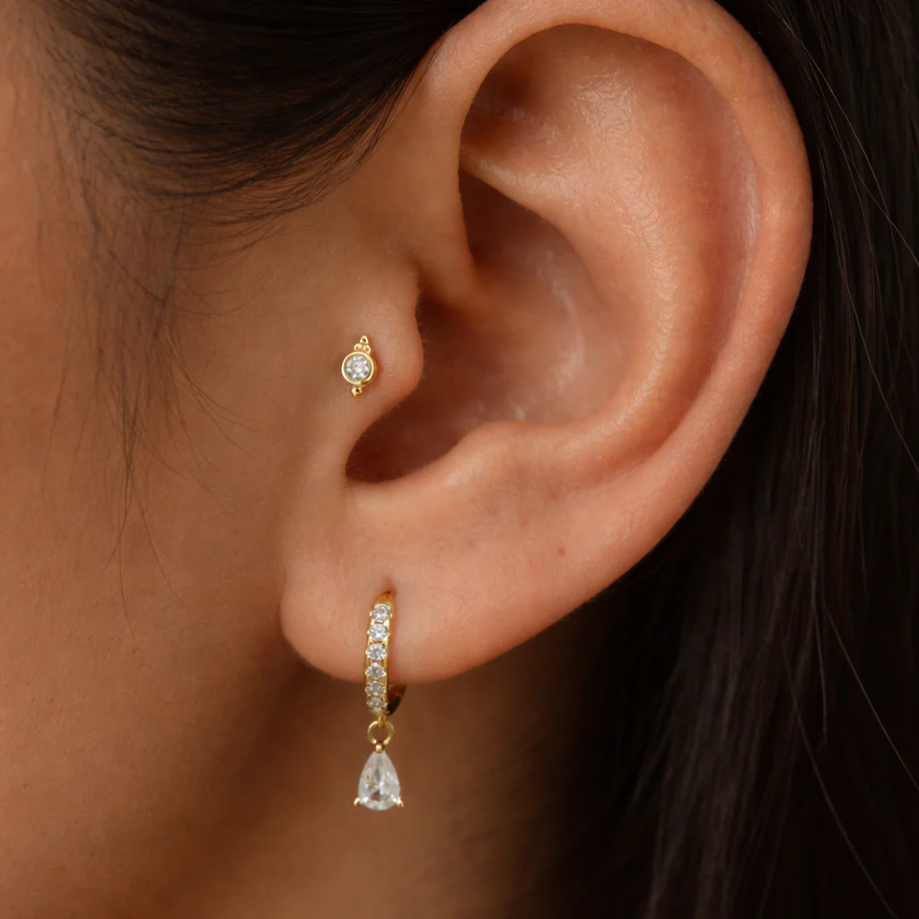 Petite Diamond Studs