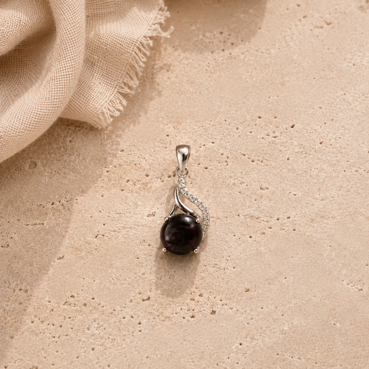 Pink Tourmaline Cluster Charm - Image 3