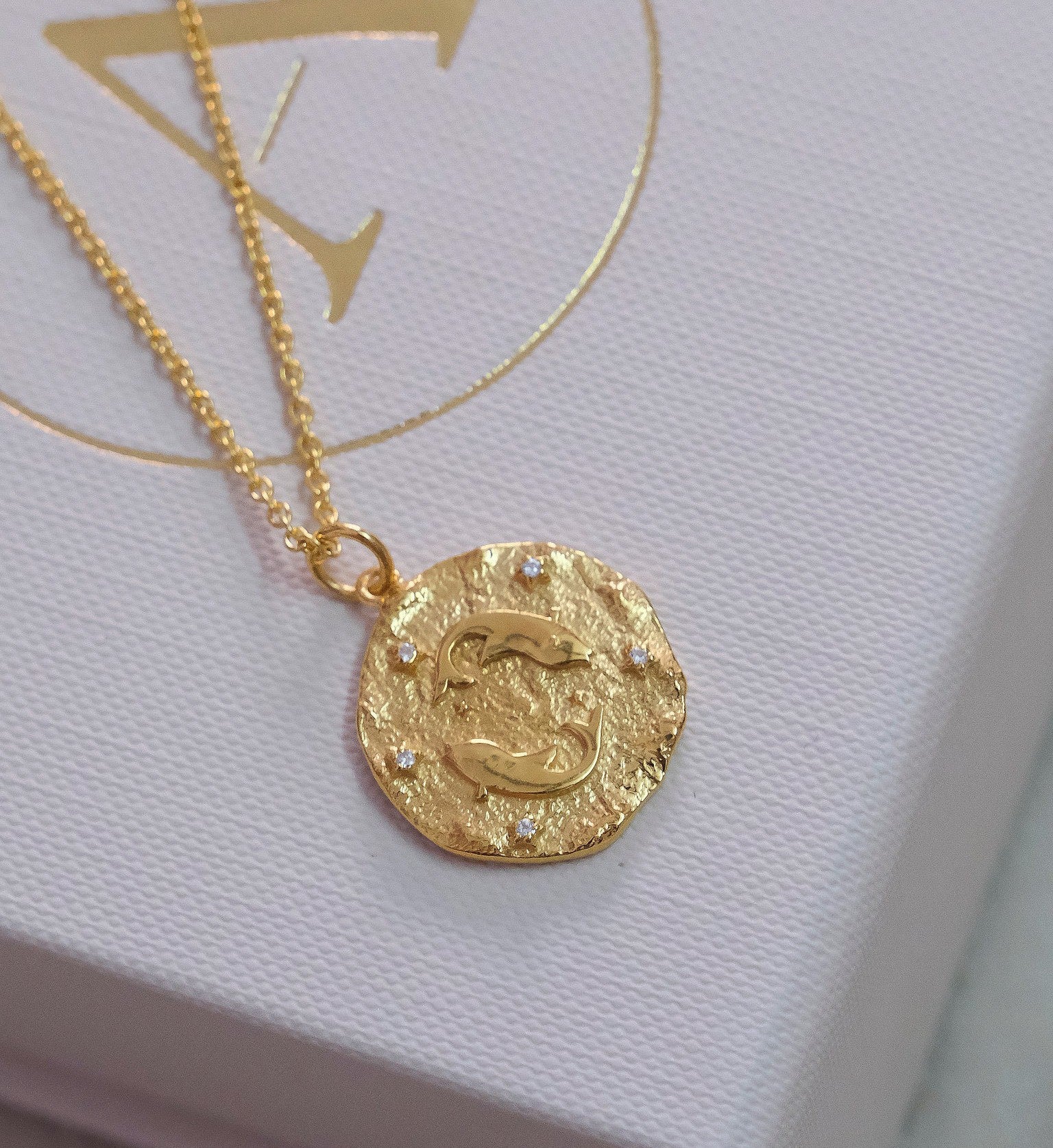 Pisces Zodiac Necklace - Image 5