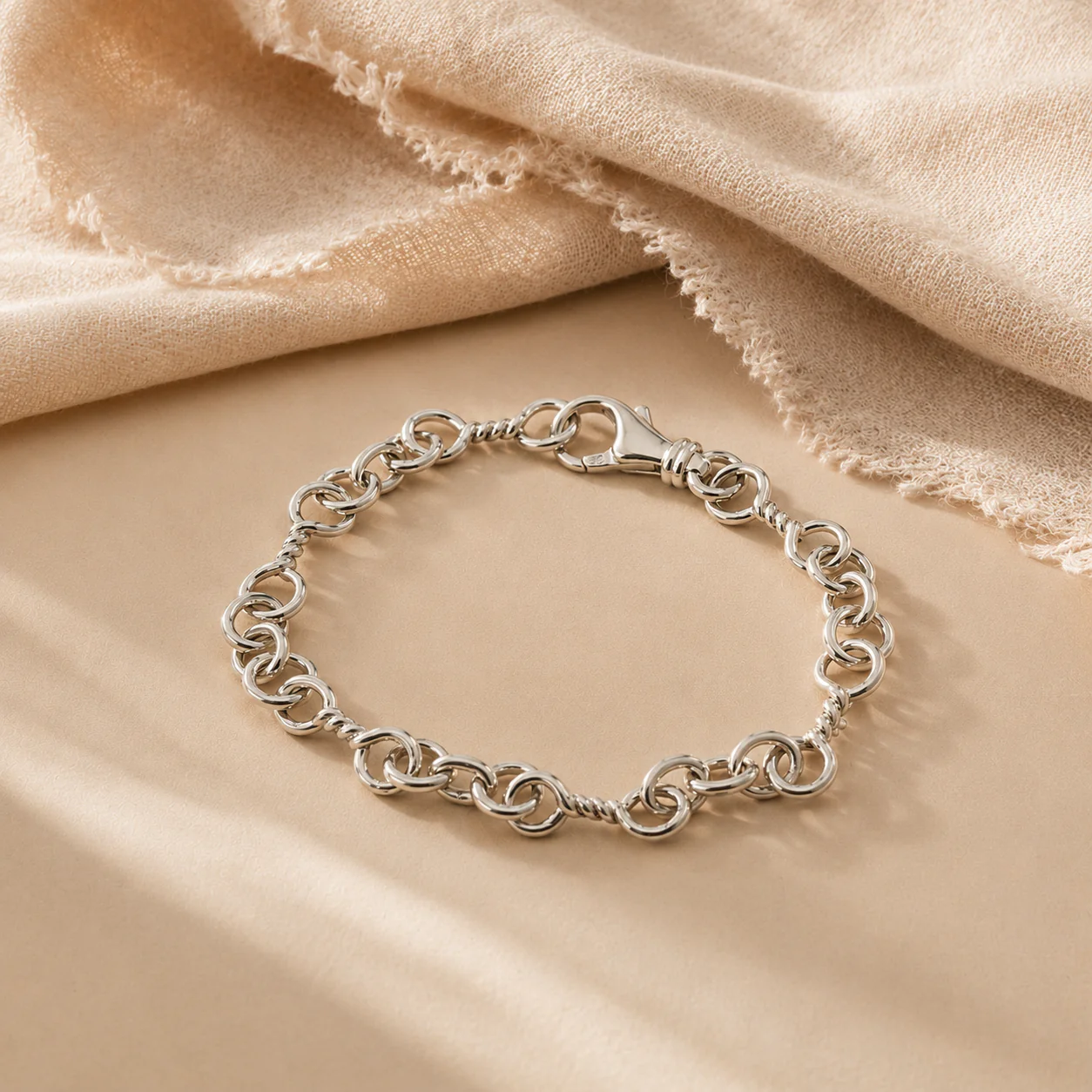Ridge Bangle Bracelet - Image 3