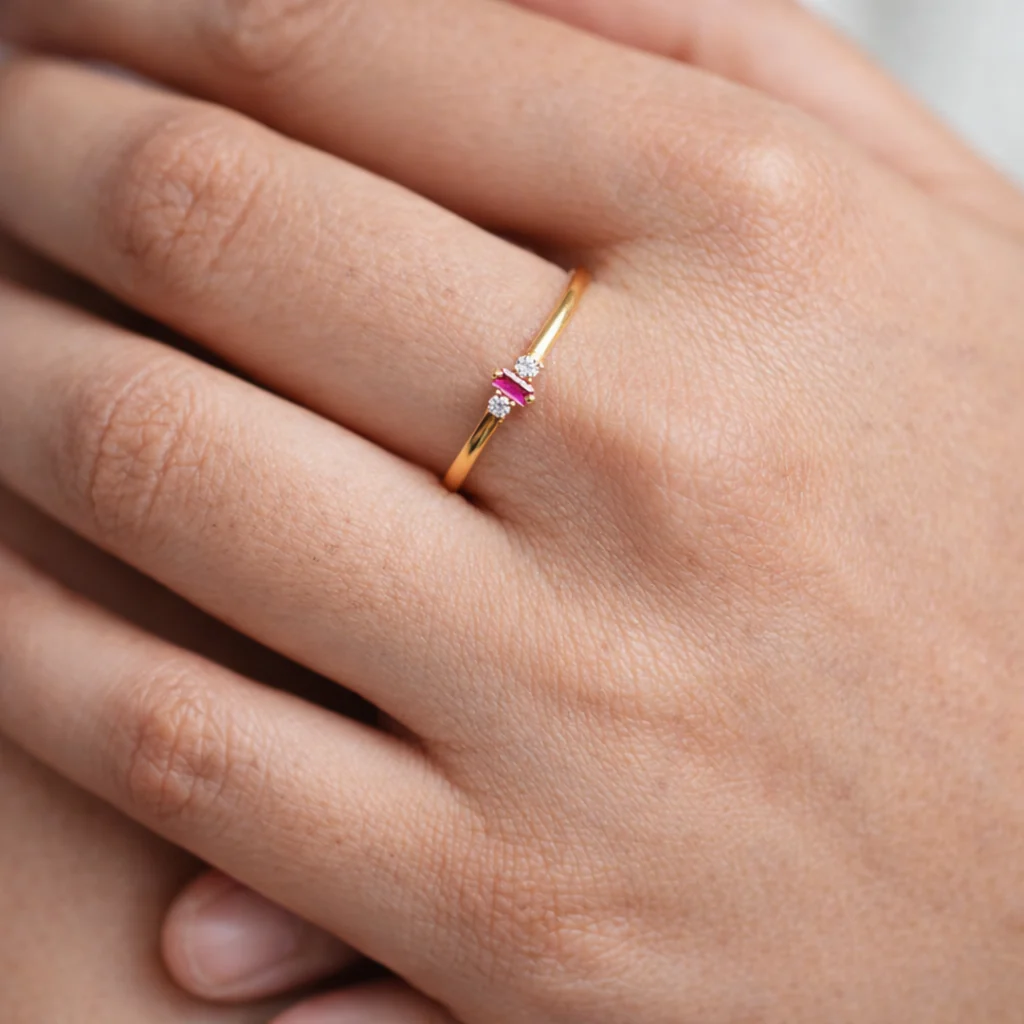 Rose Cascade Ring