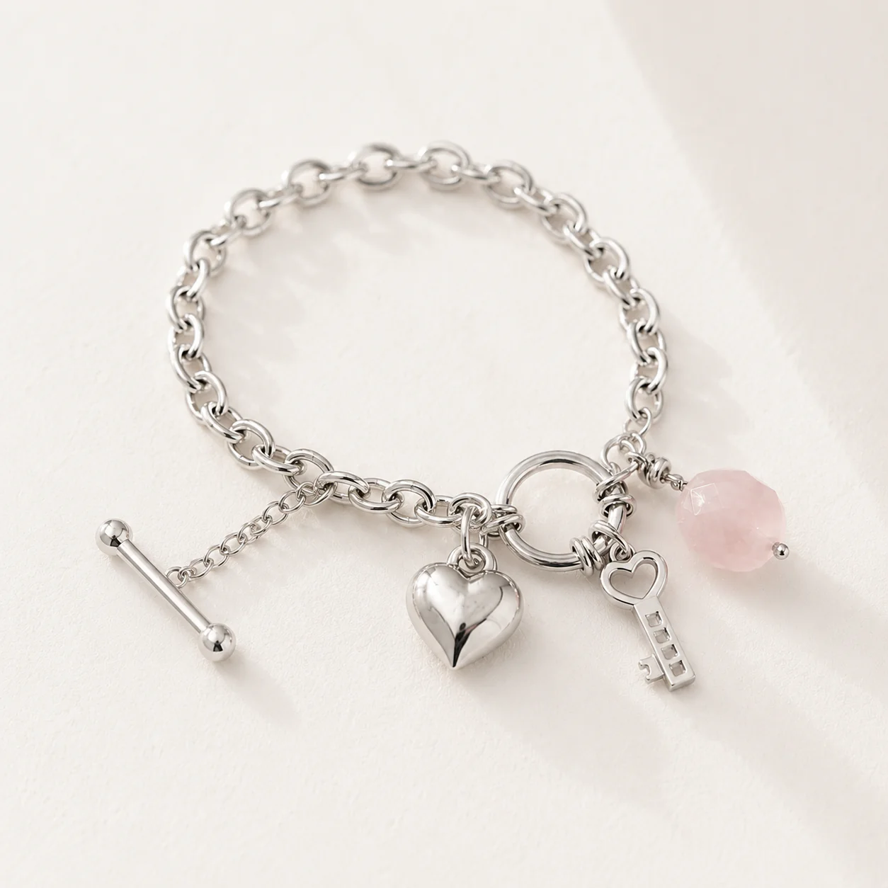 Rose Quartz Cuff - Image 4