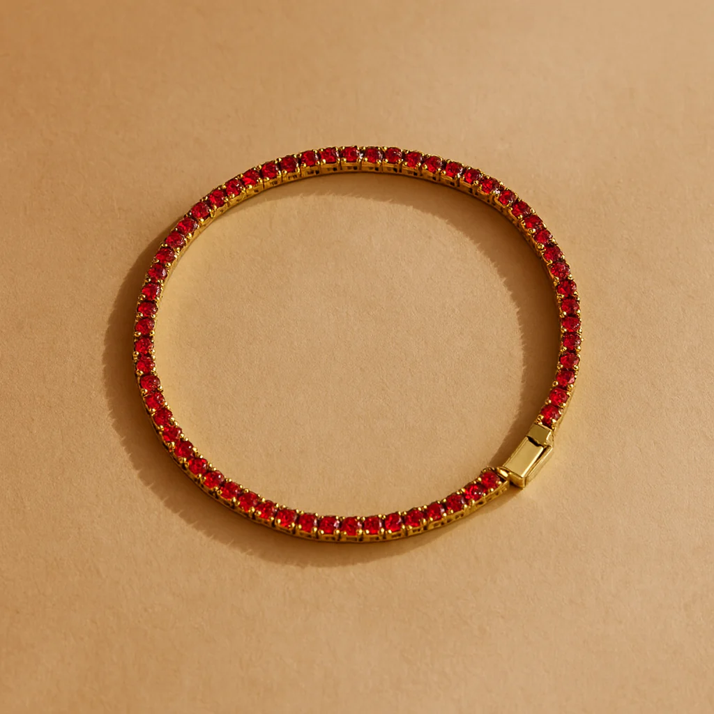 Ruby Tennis Bracelet - Image 5