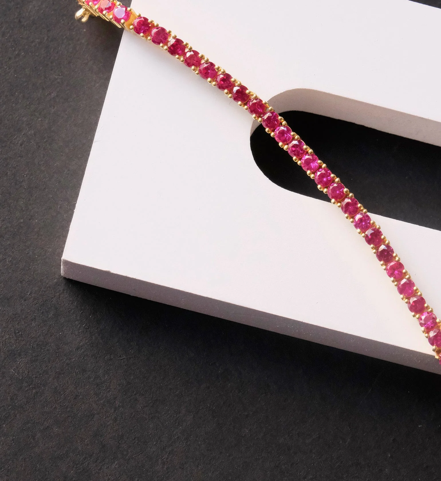 Ruby Tennis Bracelet - Image 7
