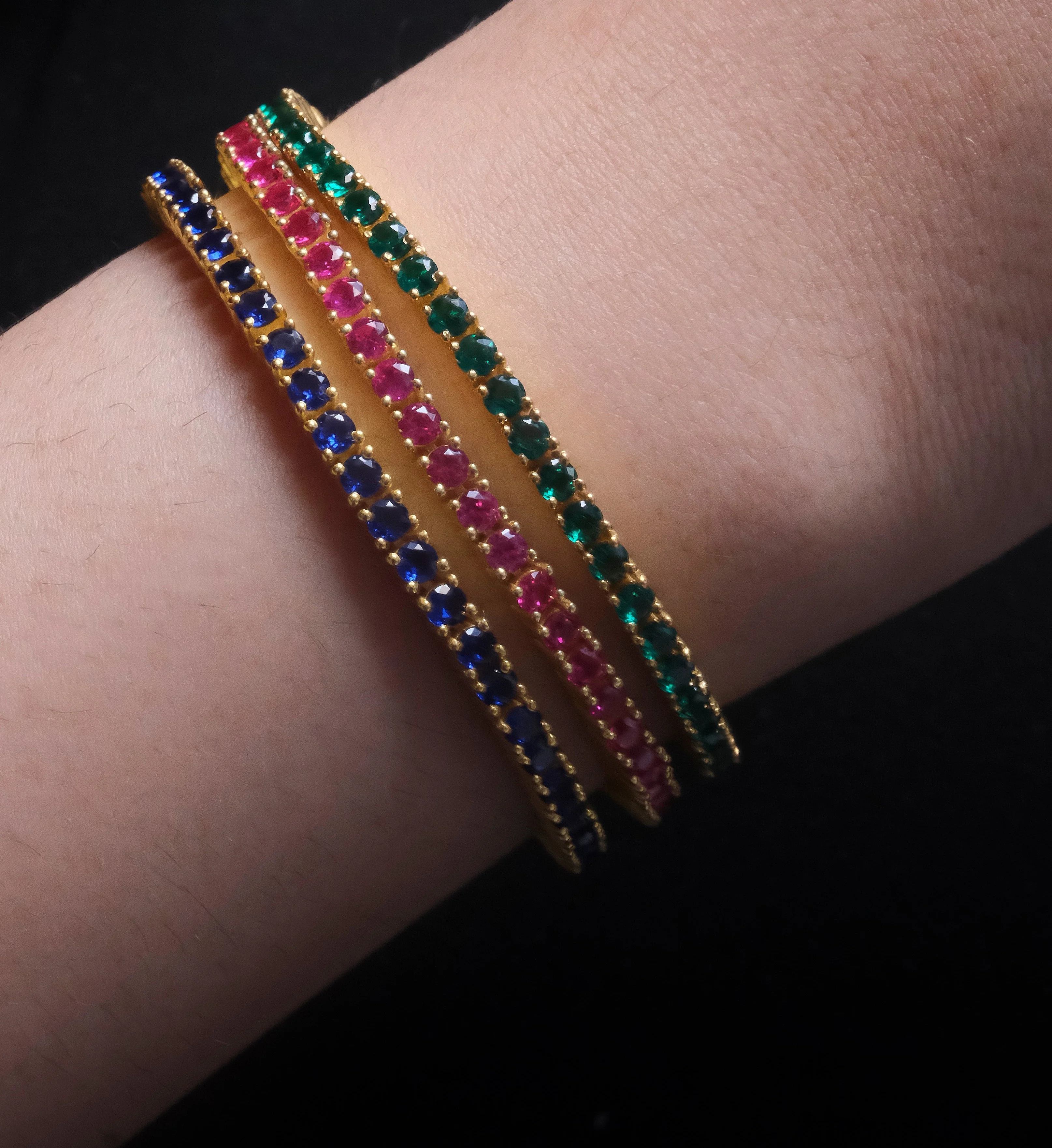Ruby Tennis Bracelet - Image 8