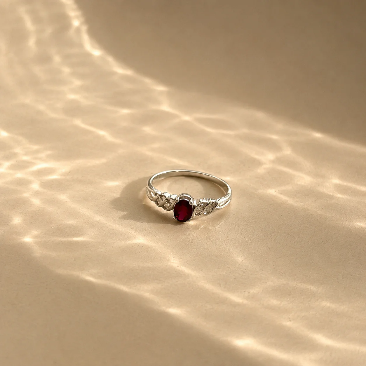 Ruby Vine Ring - Image 3