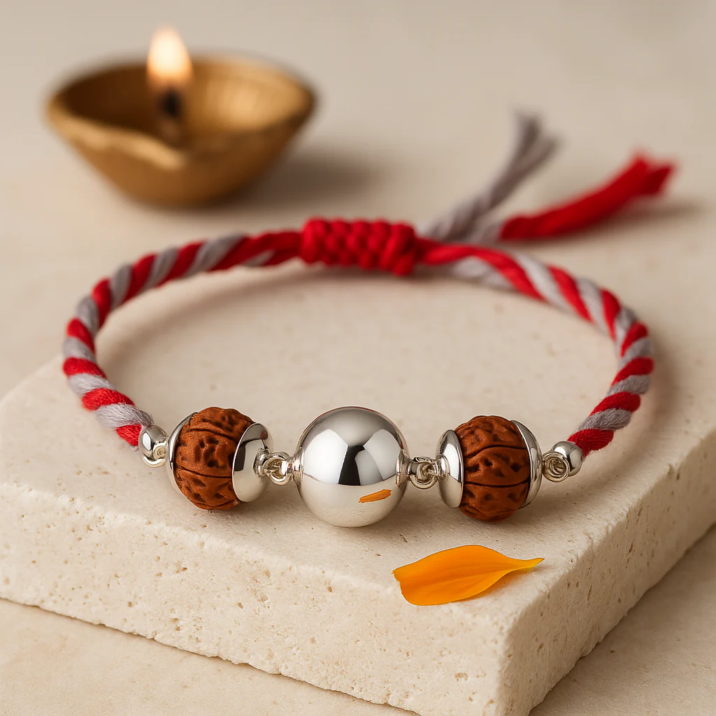 Rudraksha Ball Rakhi