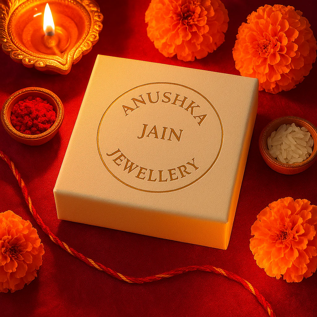 Rudraksha Ball Rakhi - Image 9