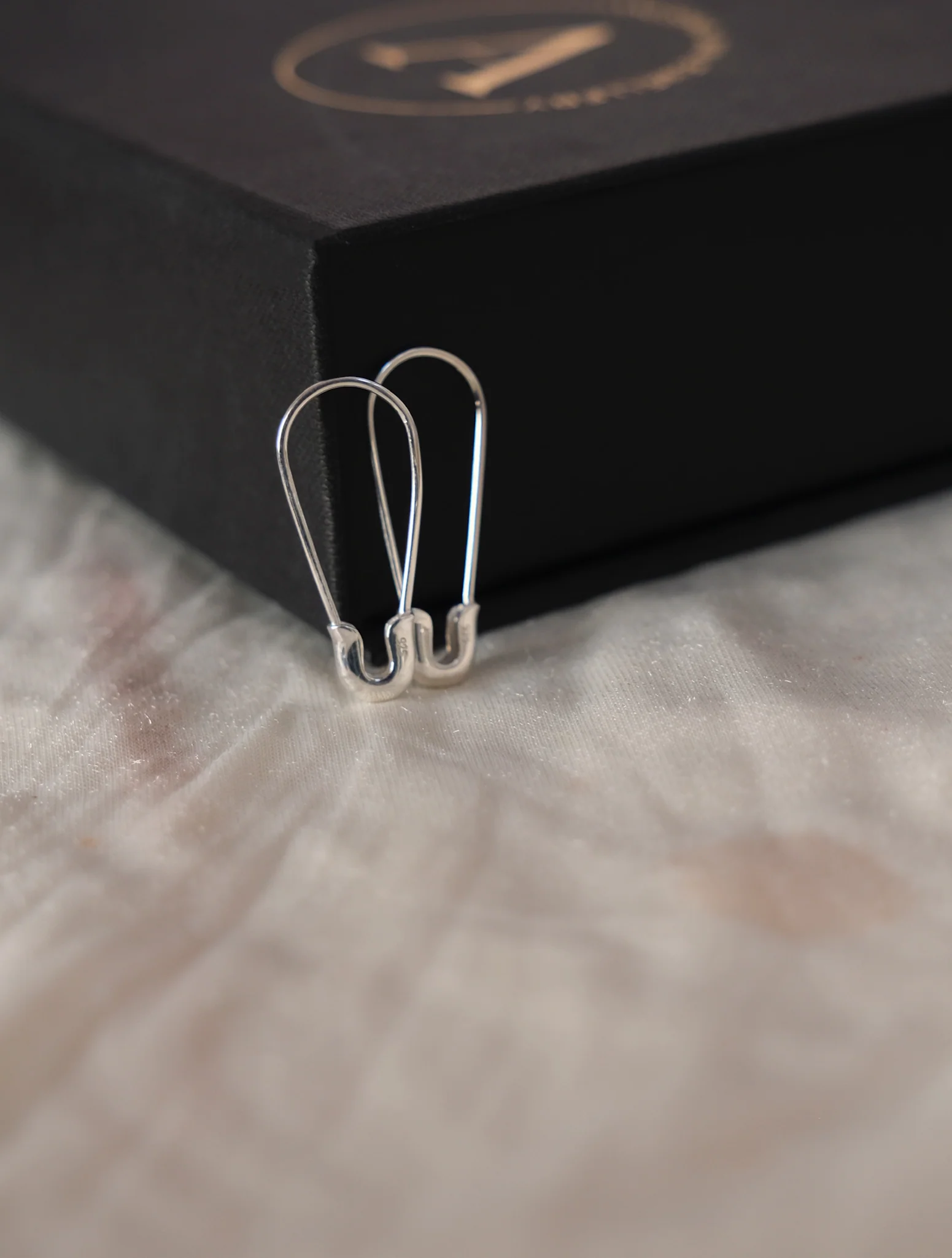 Safety Pin Earrings - Image 6