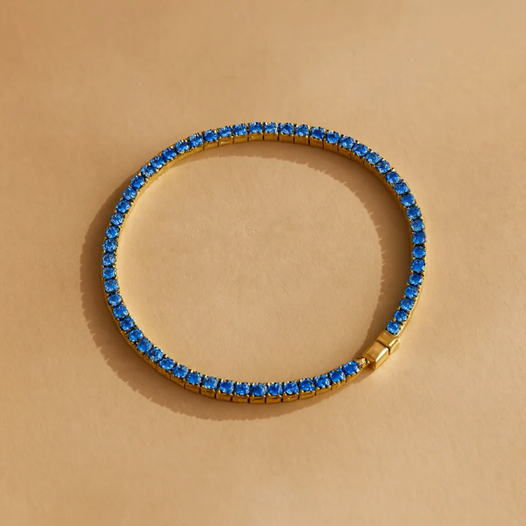 Sapphire Tennis Bracelet - Image 2