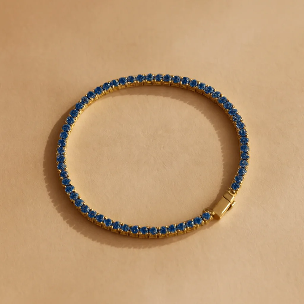 Sapphire Tennis Bracelet - Image 6