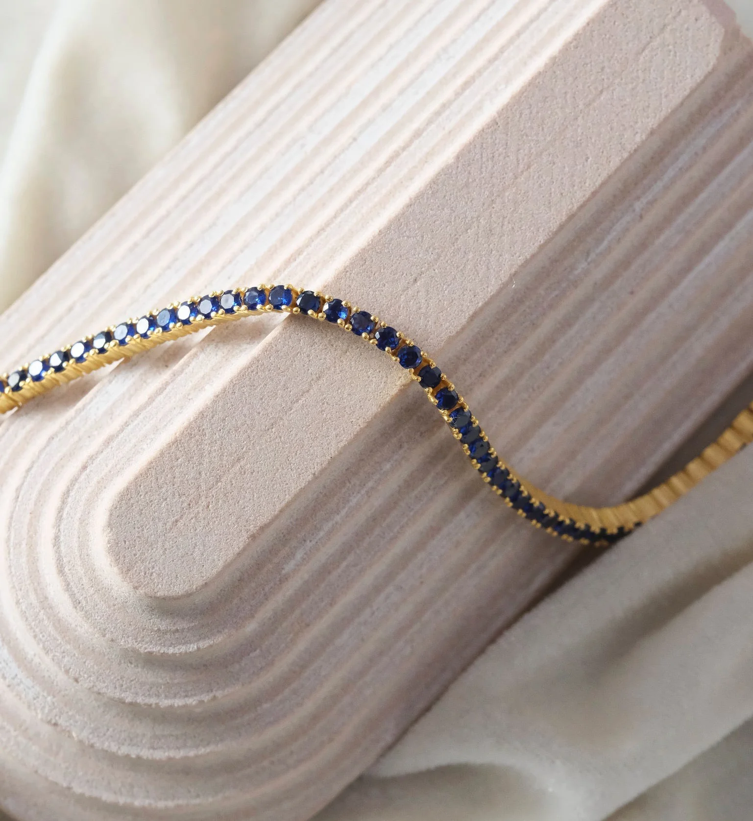 Sapphire Tennis Bracelet - Image 7