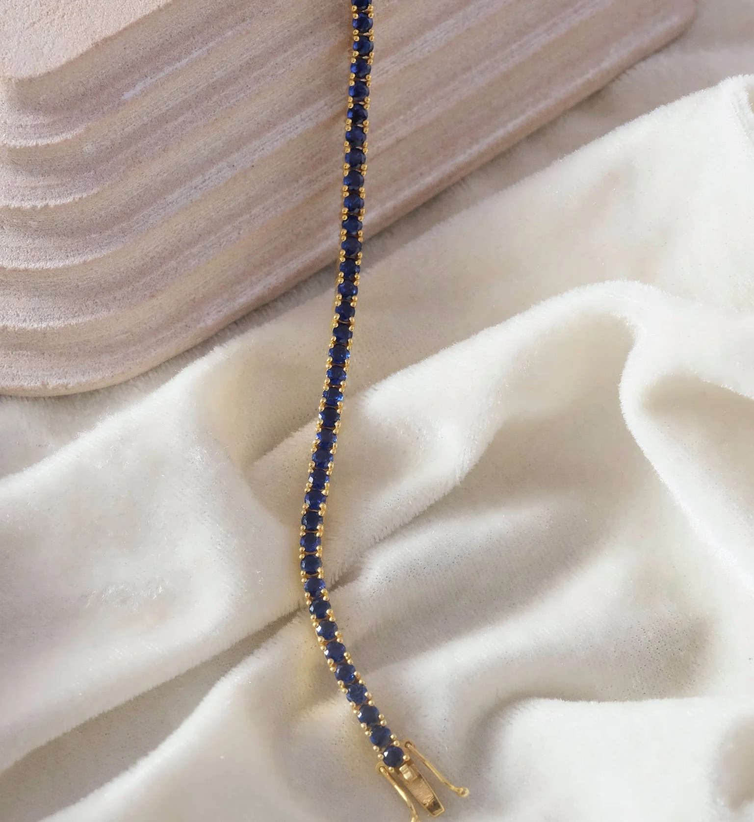 Sapphire Tennis Bracelet - Image 8