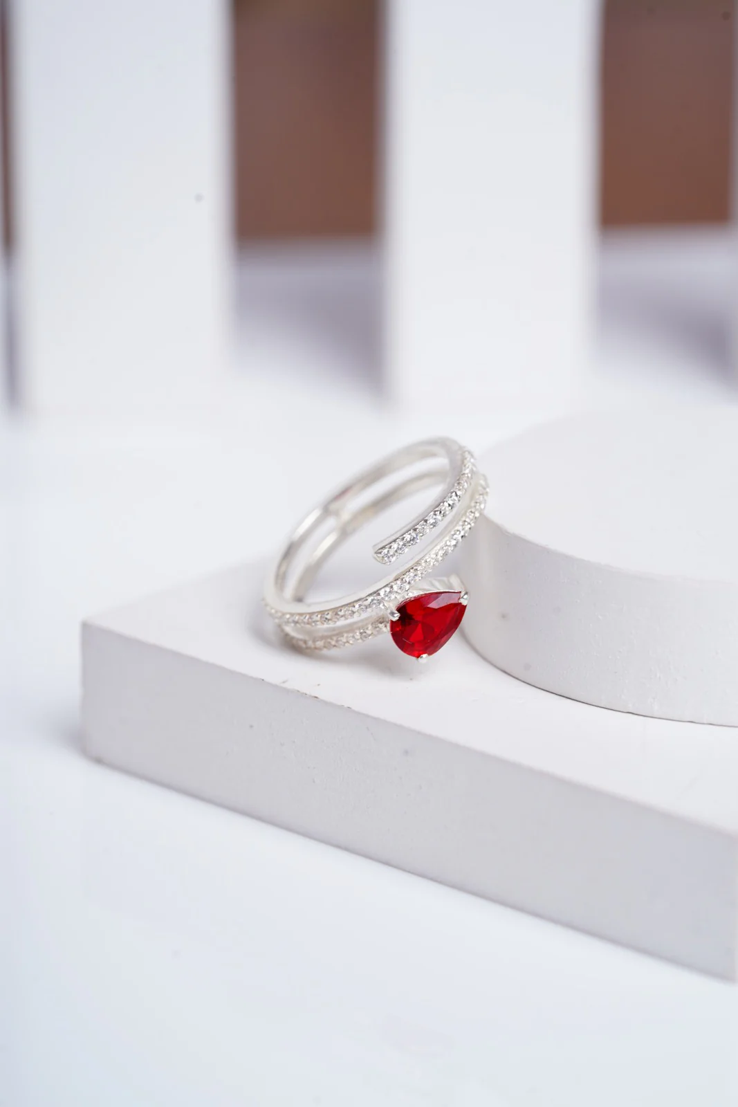 Scarlet Spiral Ring - Image 4