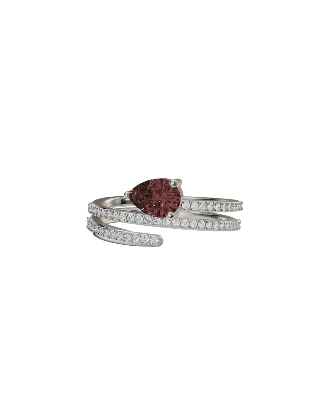 Scarlet Spiral Ring - Image 5
