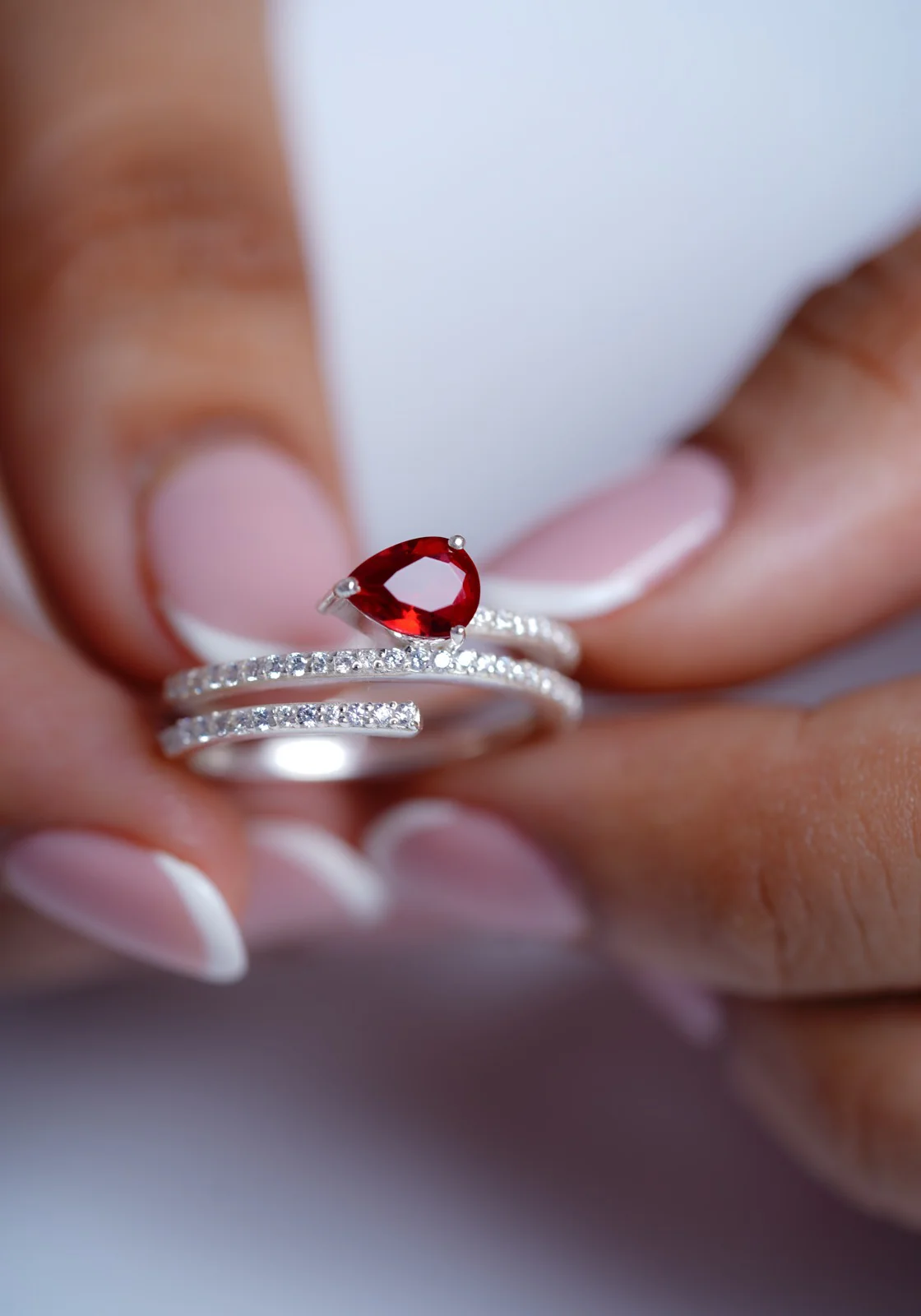 Scarlet Spiral Ring - Image 6