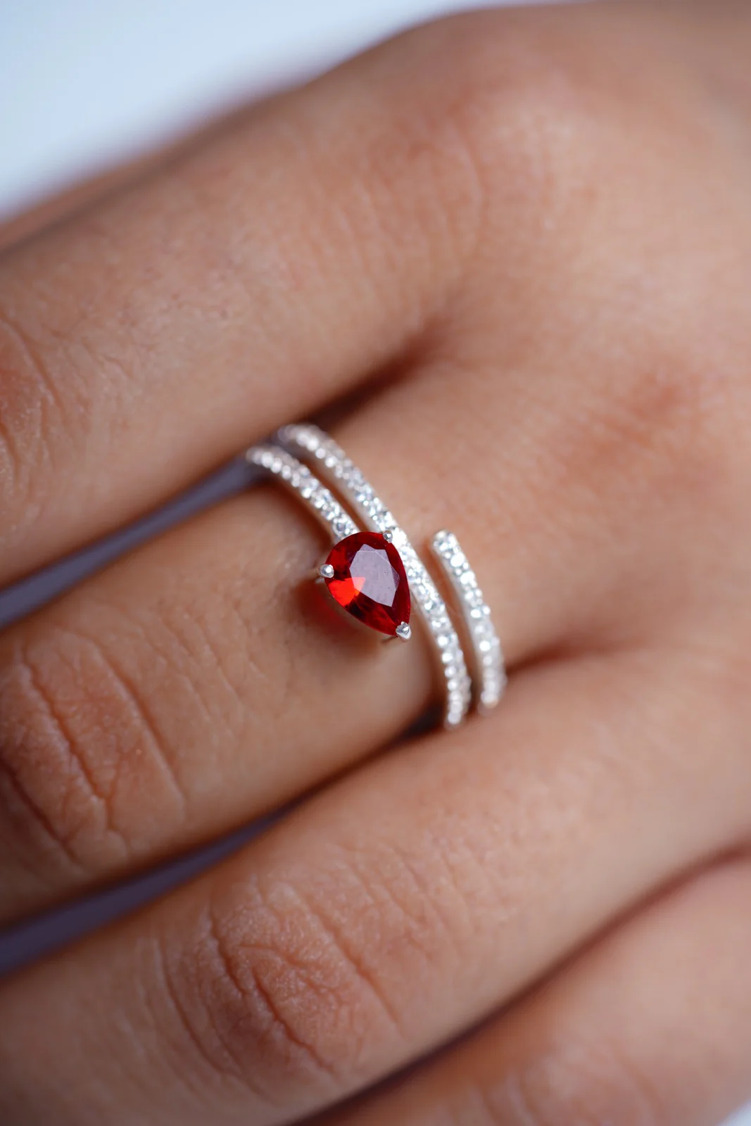 Scarlet Spiral Ring - Image 7