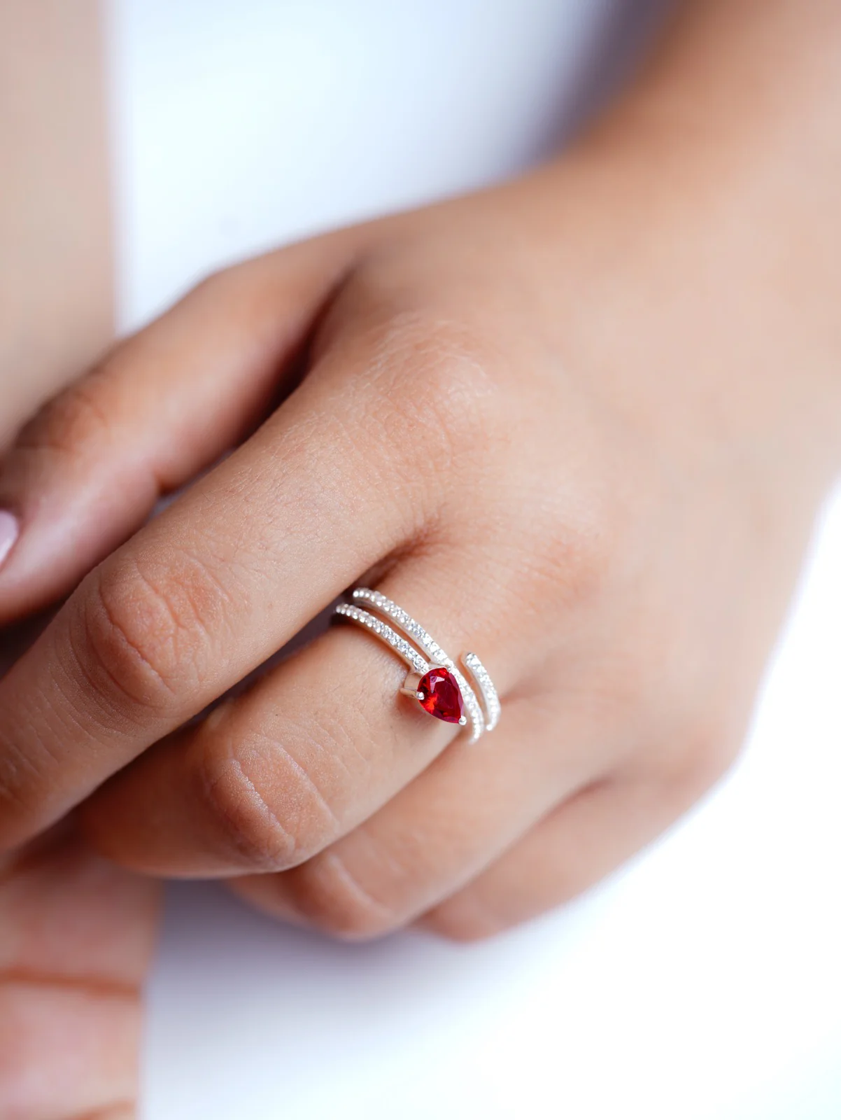 Scarlet Spiral Ring - Image 9