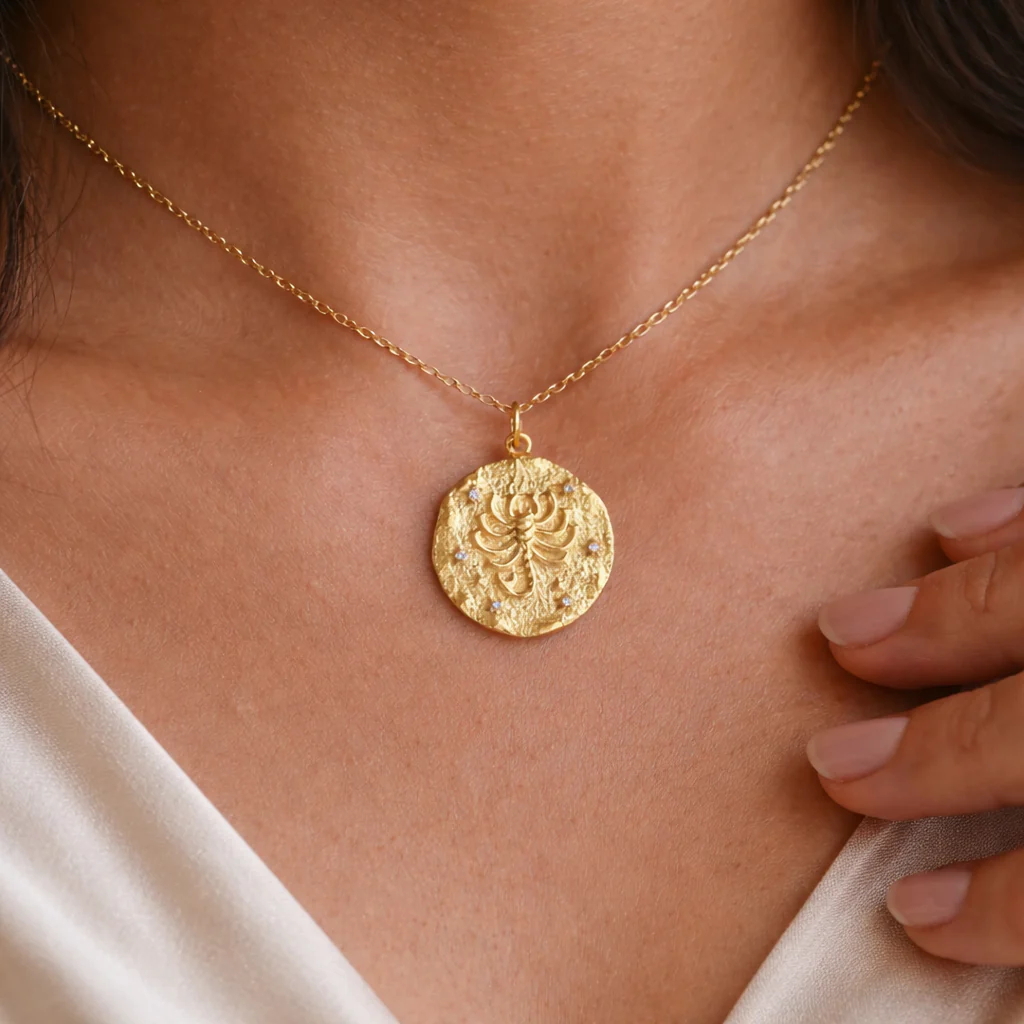 Scorpio Zodiac Necklace