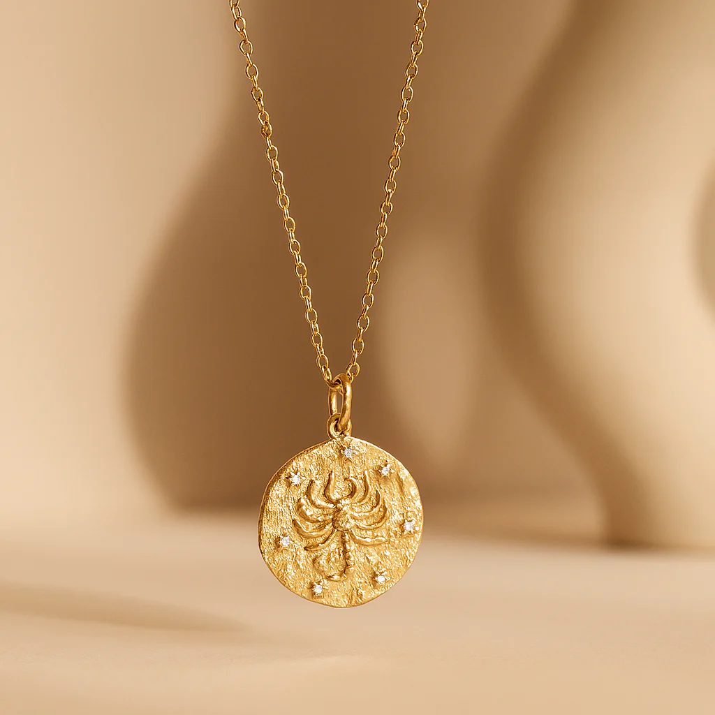 Scorpio Zodiac Necklace - Image 2