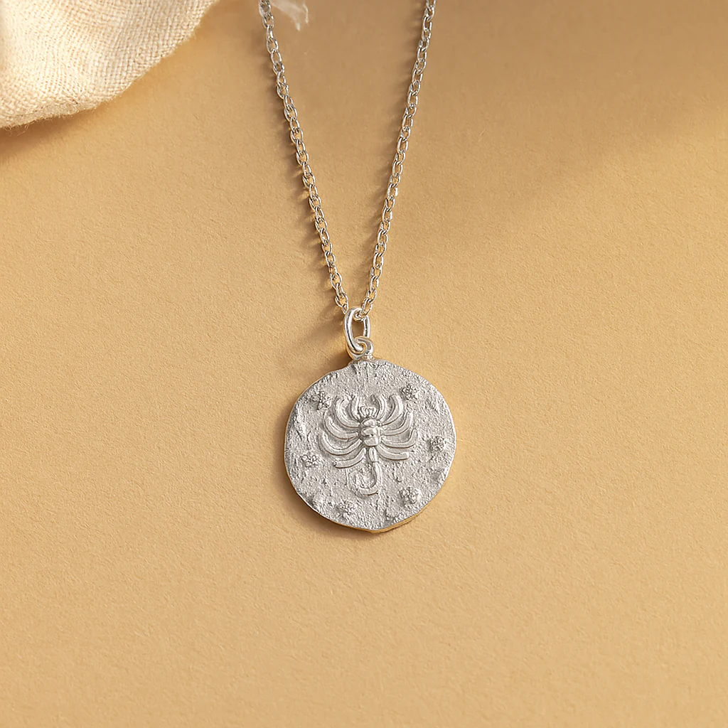 Scorpio Zodiac Necklace - Image 3