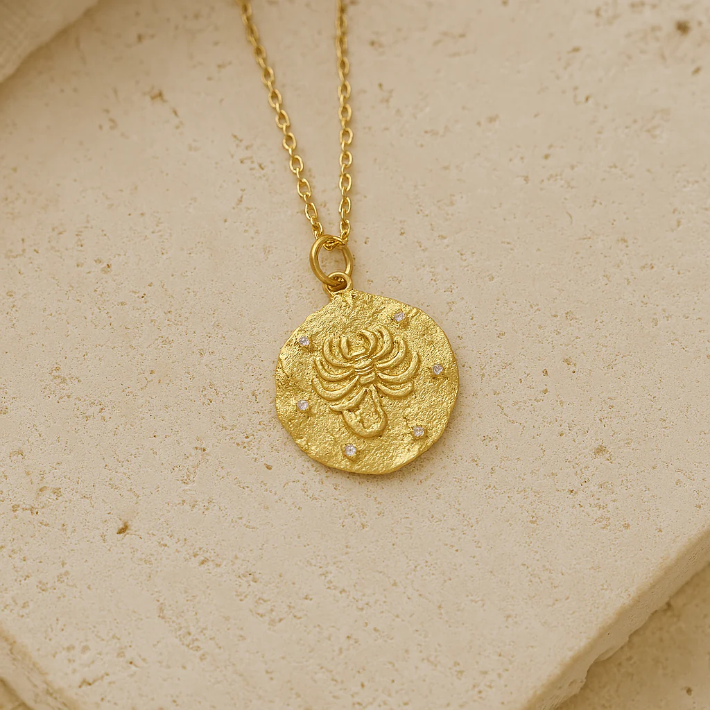 Scorpio Zodiac Necklace - Image 4