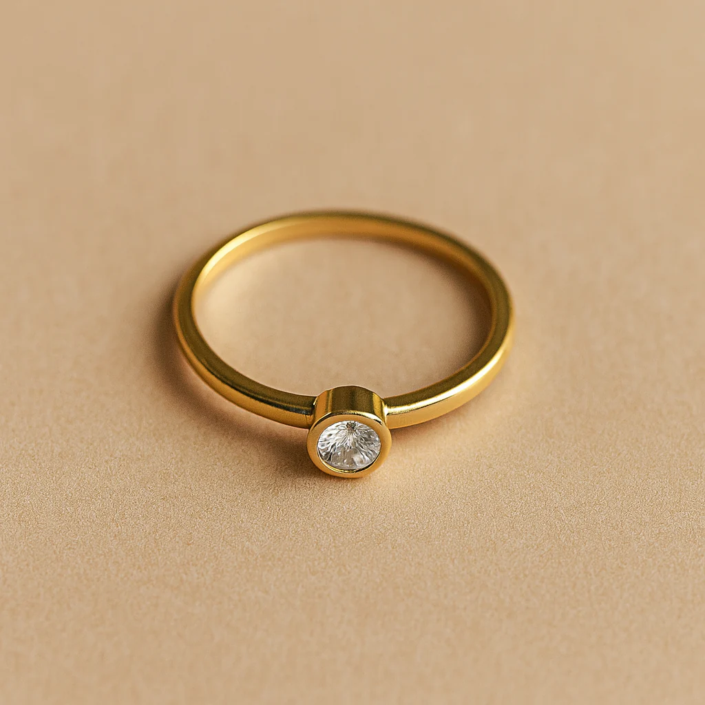 Single Diamond Ring - Image 3