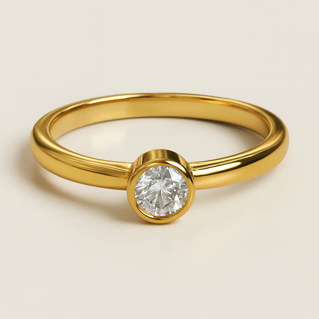 Single Diamond Ring - Image 6