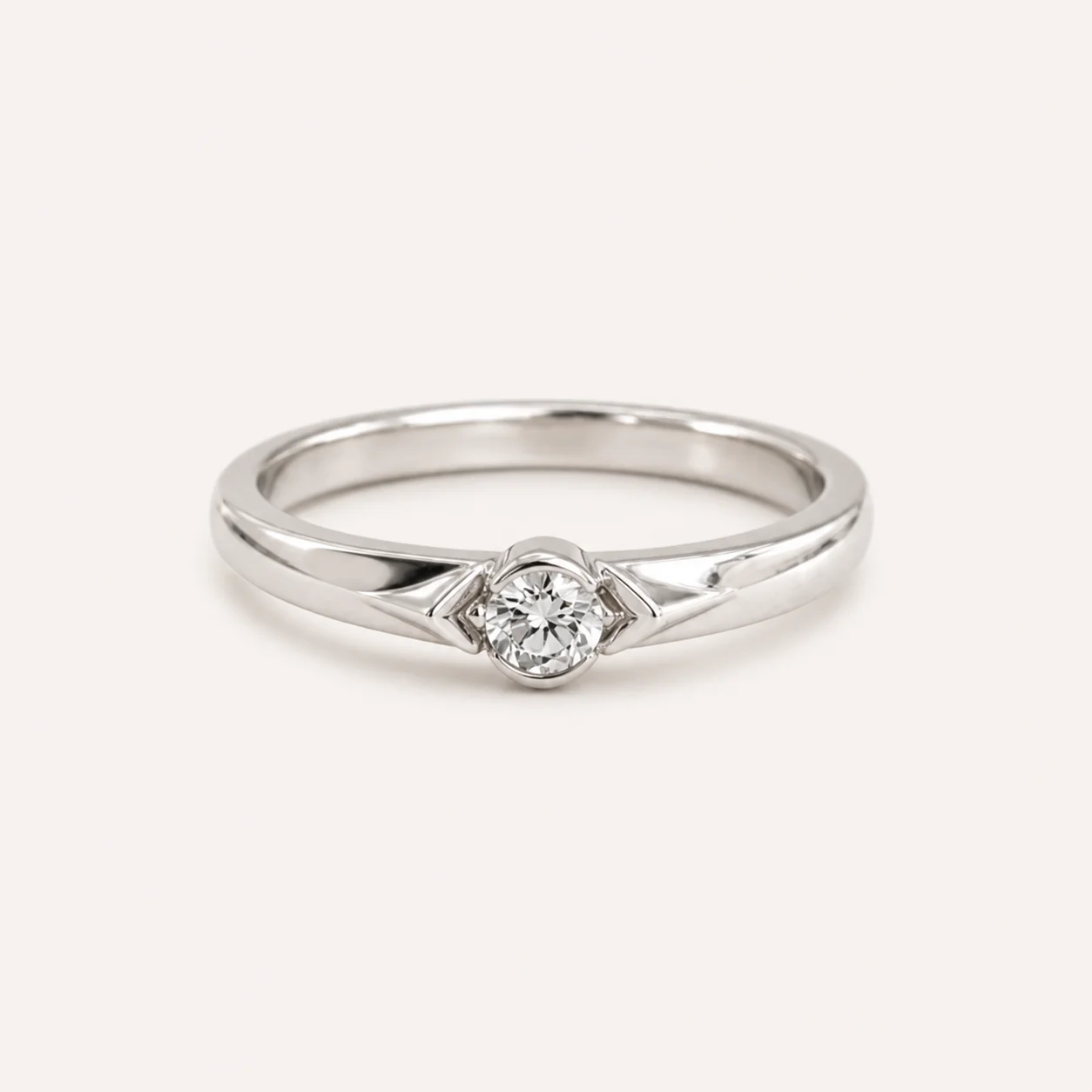 Solitaire Whisper Ring - Image 4