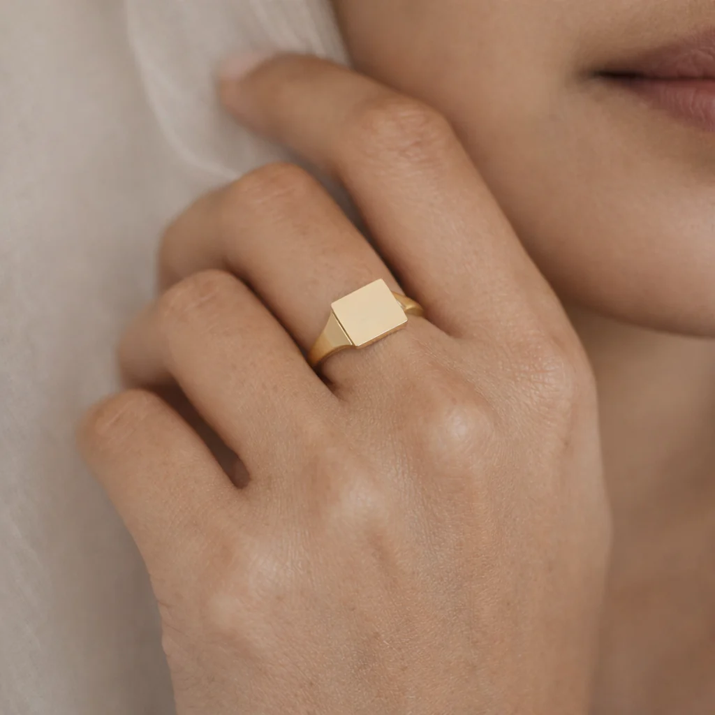 Square Signet Ring