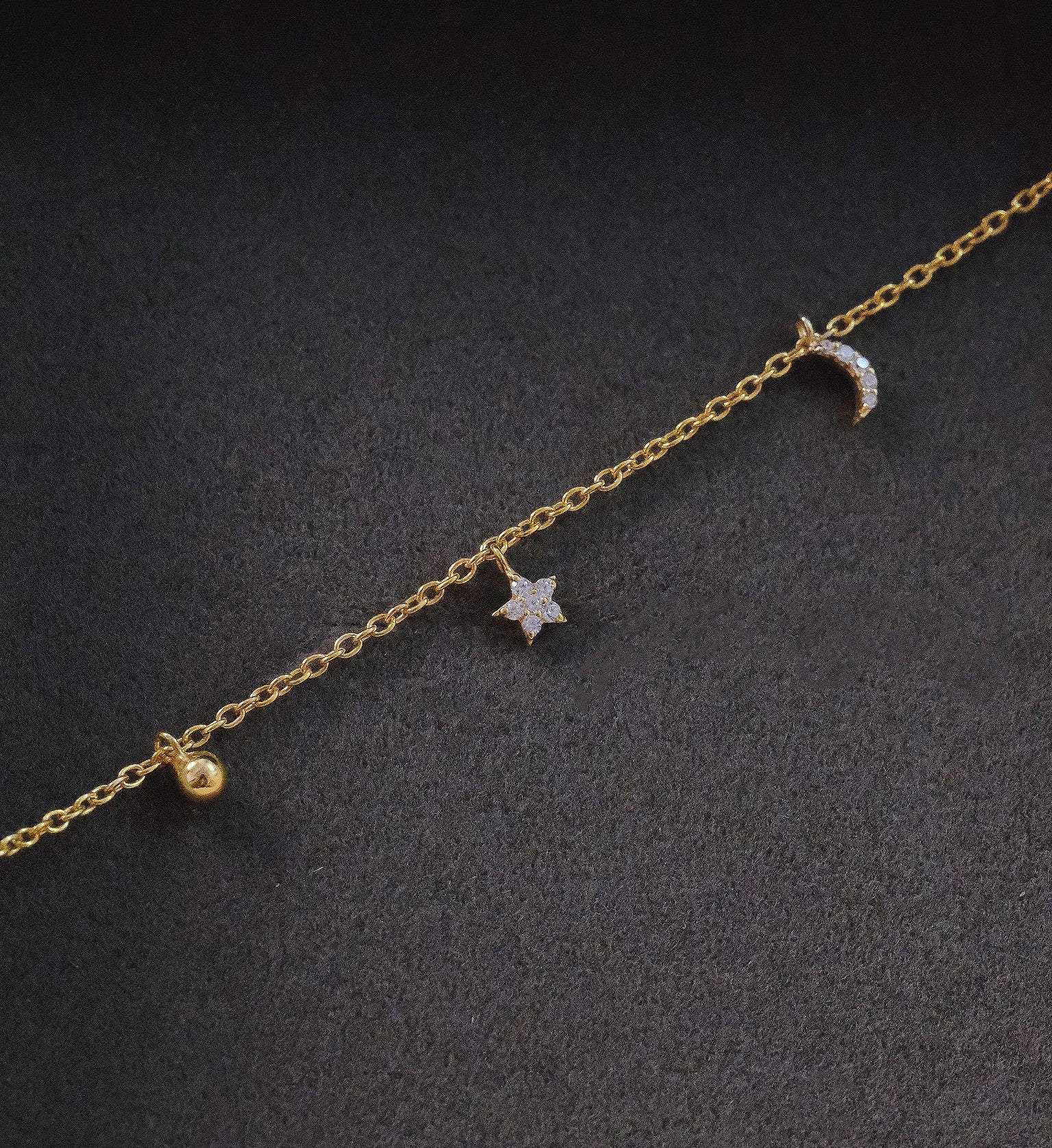 Star Moon Sun Bracelet - Image 8