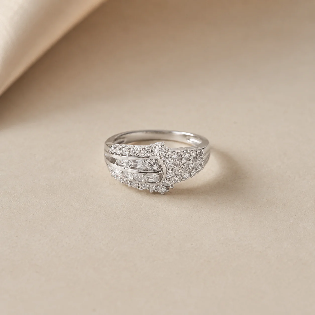Starlight Cascade Ring