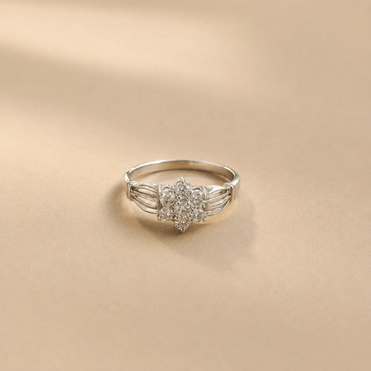 Starlight Cluster CZ Ring - Image 2