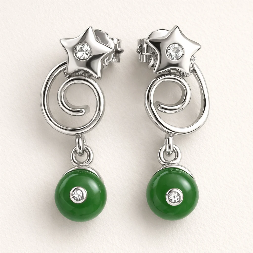 Starlight Drop Earrings - Image 3