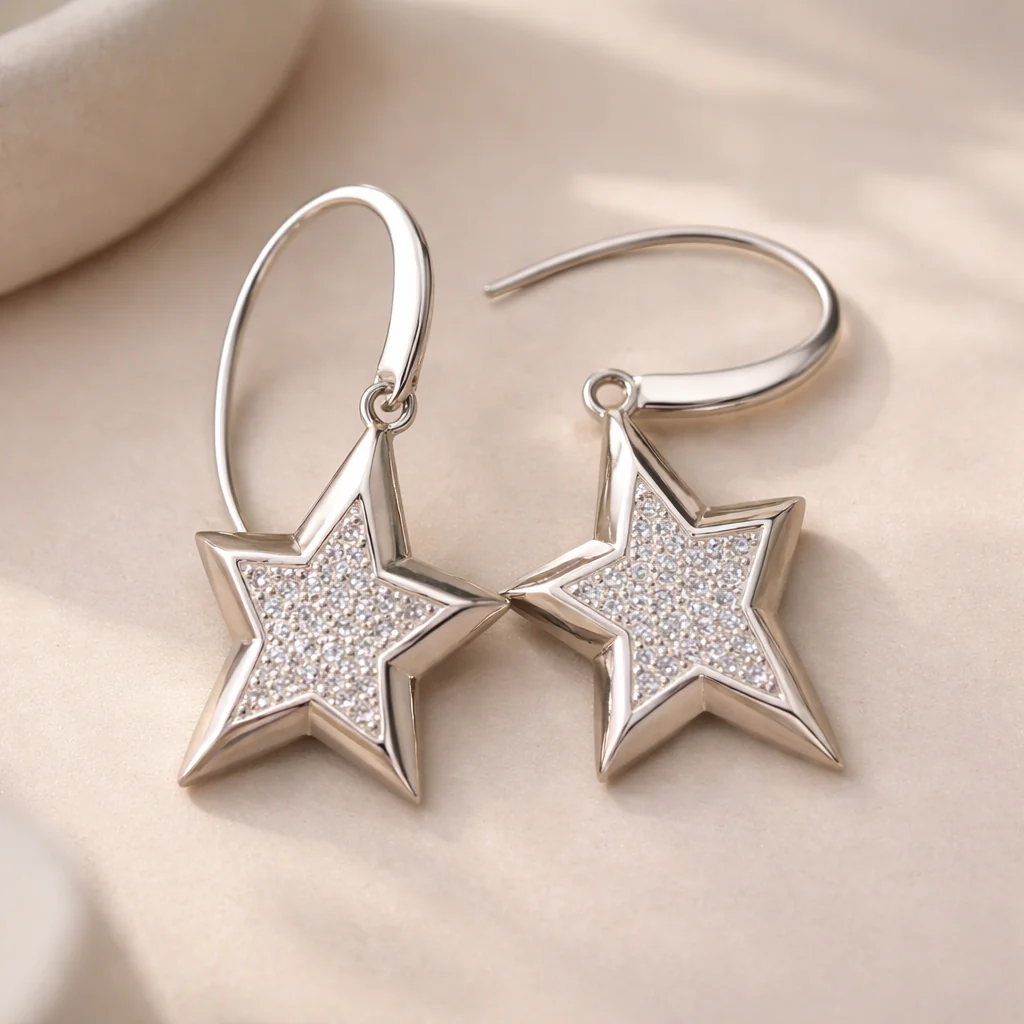 Starluxe Drop Earrings - Image 2