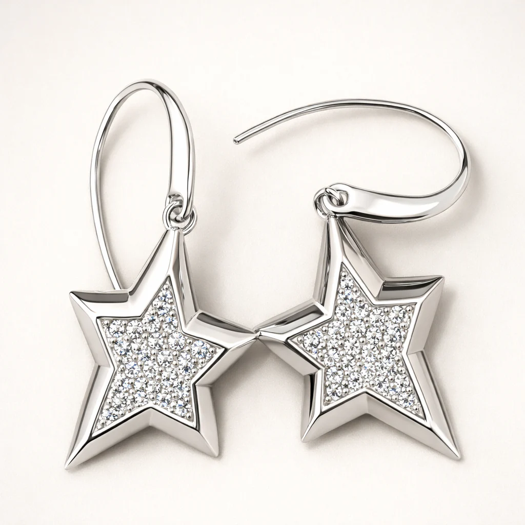 Starluxe Drop Earrings - Image 3