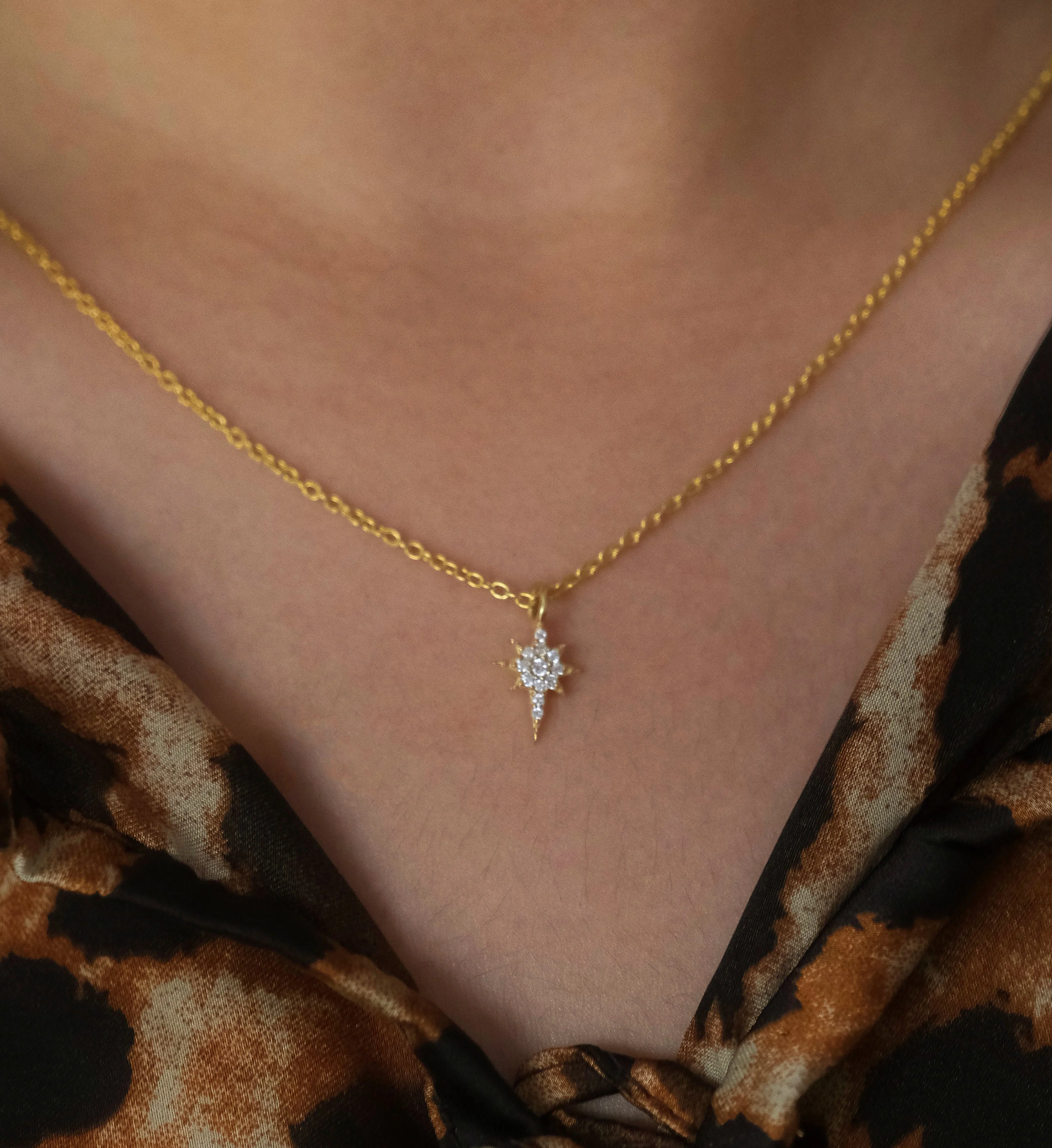 Studded North Star Necklace - Image 5