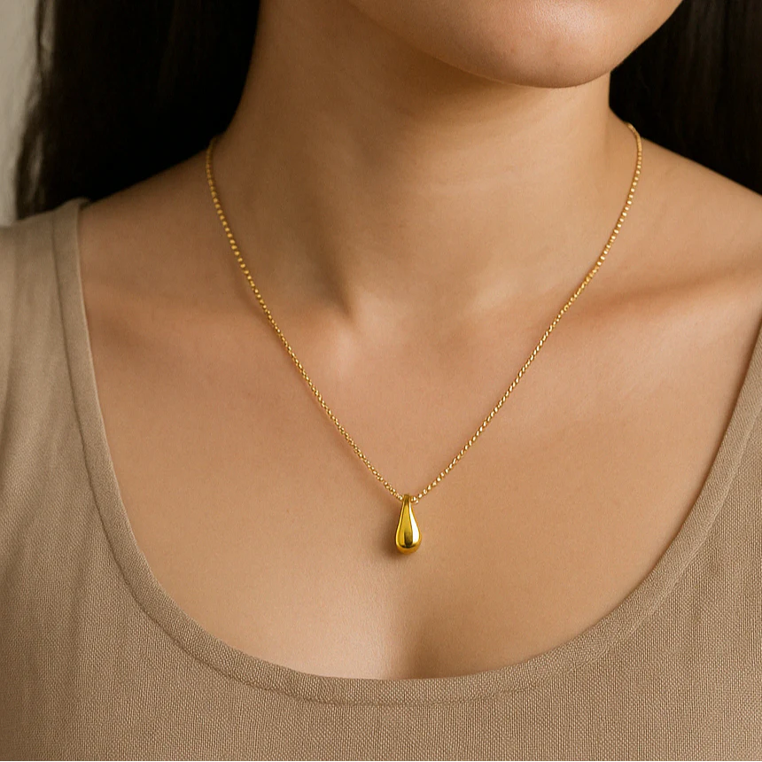 Tear Drop Necklace - Image 2