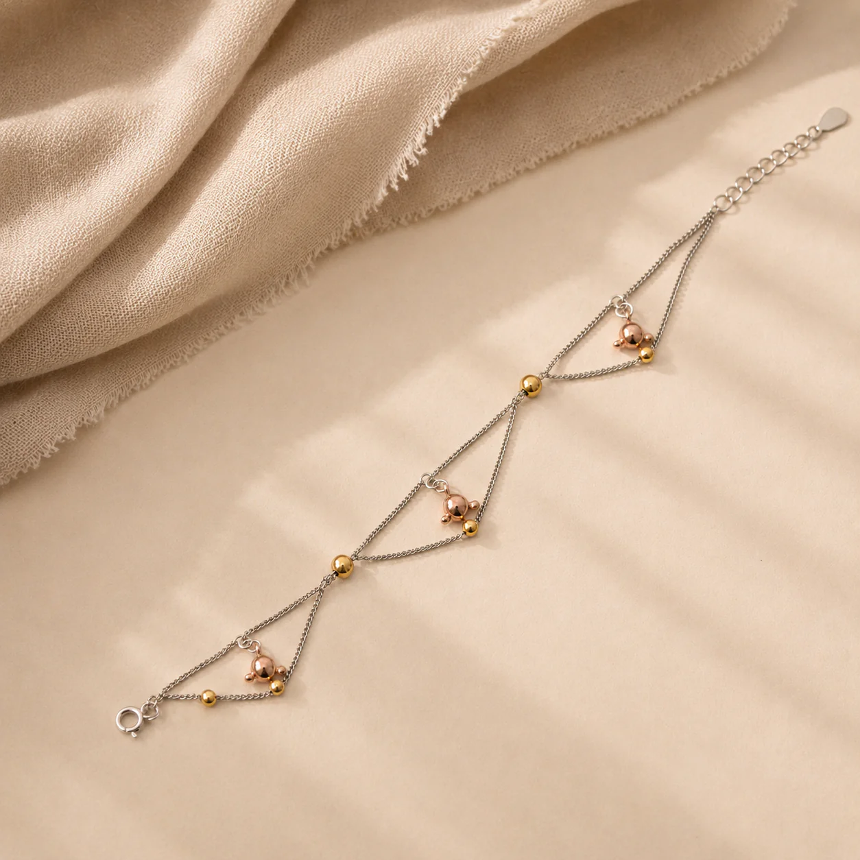 Thread Chain Bracelet