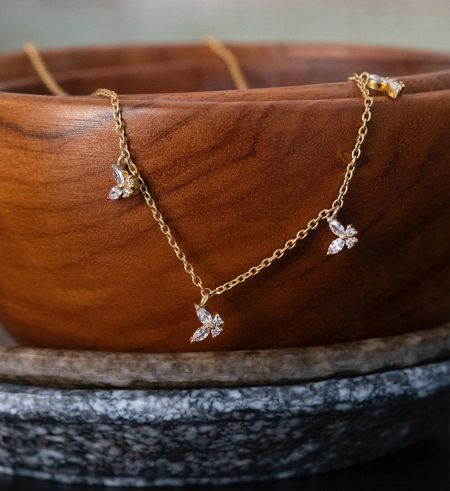 Tilted Butterfly Necklace - Image 7
