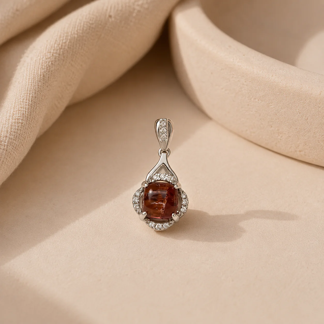 Tourmaline Starburst Charm