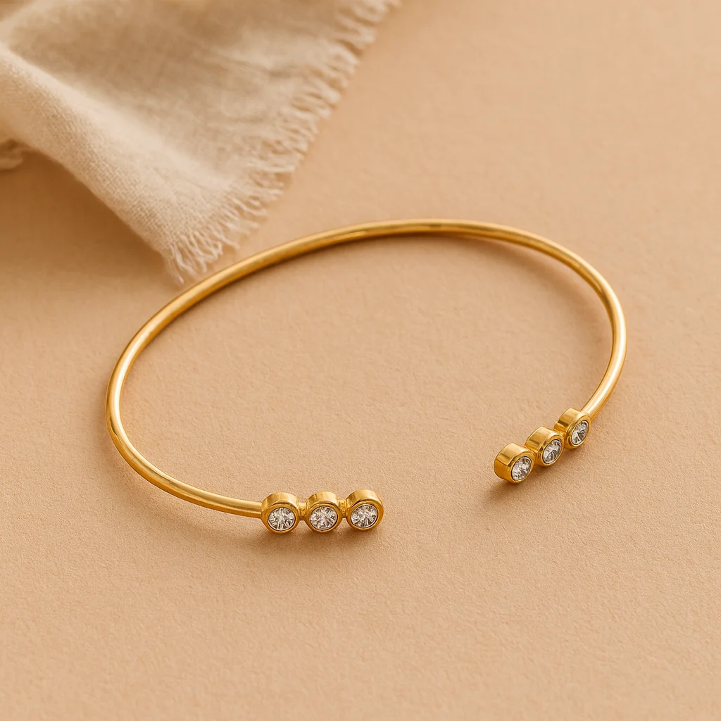 Tri Diamond Cuff - Image 2