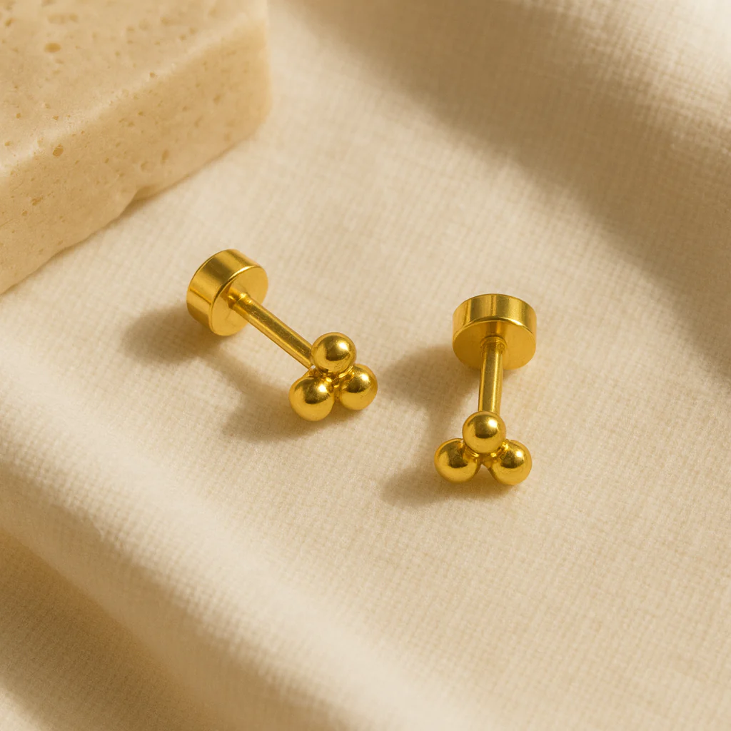 Trio Ball Studs - Image 2