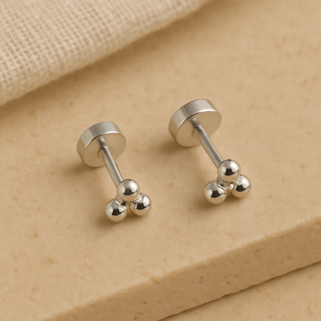 Trio Ball Studs - Image 3