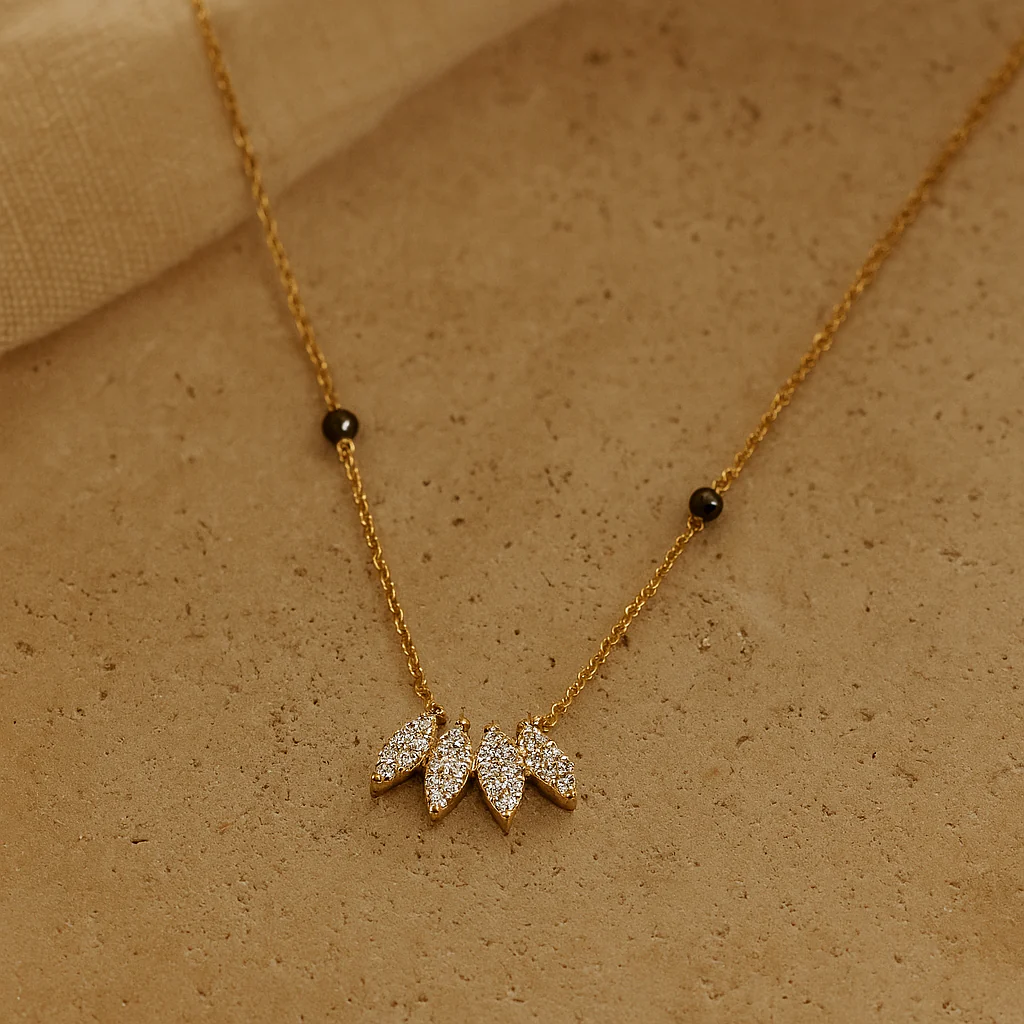 Triple Line Mangalsutra - Image 4