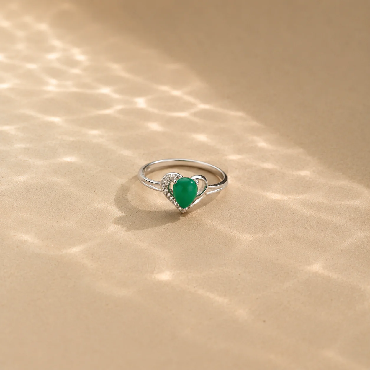 Verdelle Heart Ring - Image 3