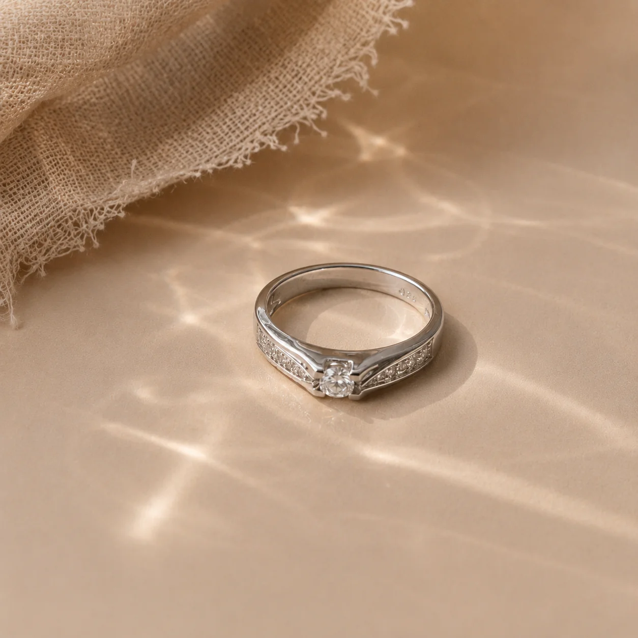 Vintage-Inspired Solitaire Ring - Image 2
